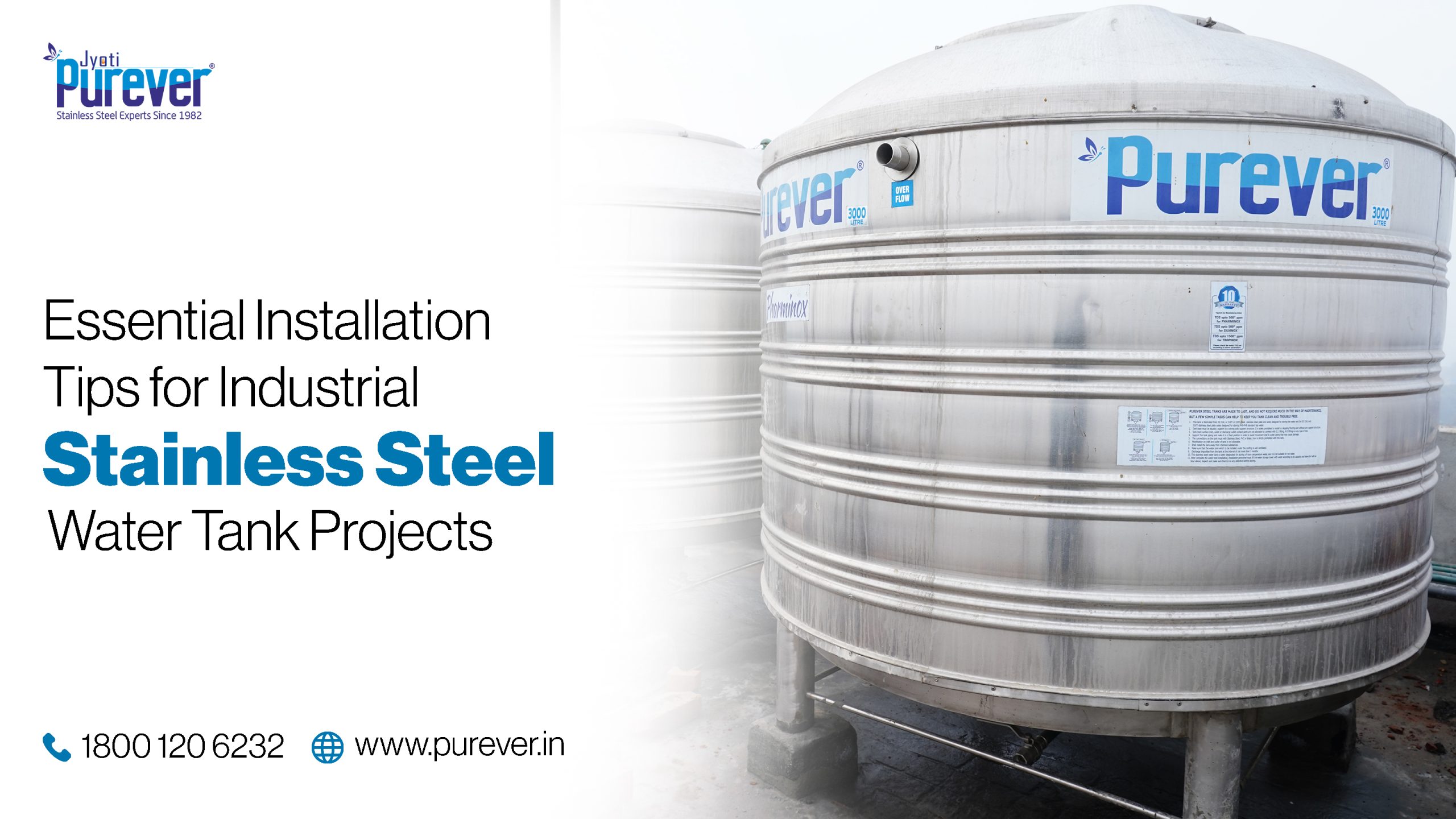 Essential Installation Tips for Industrial Stainless Steel Water Tank Projects