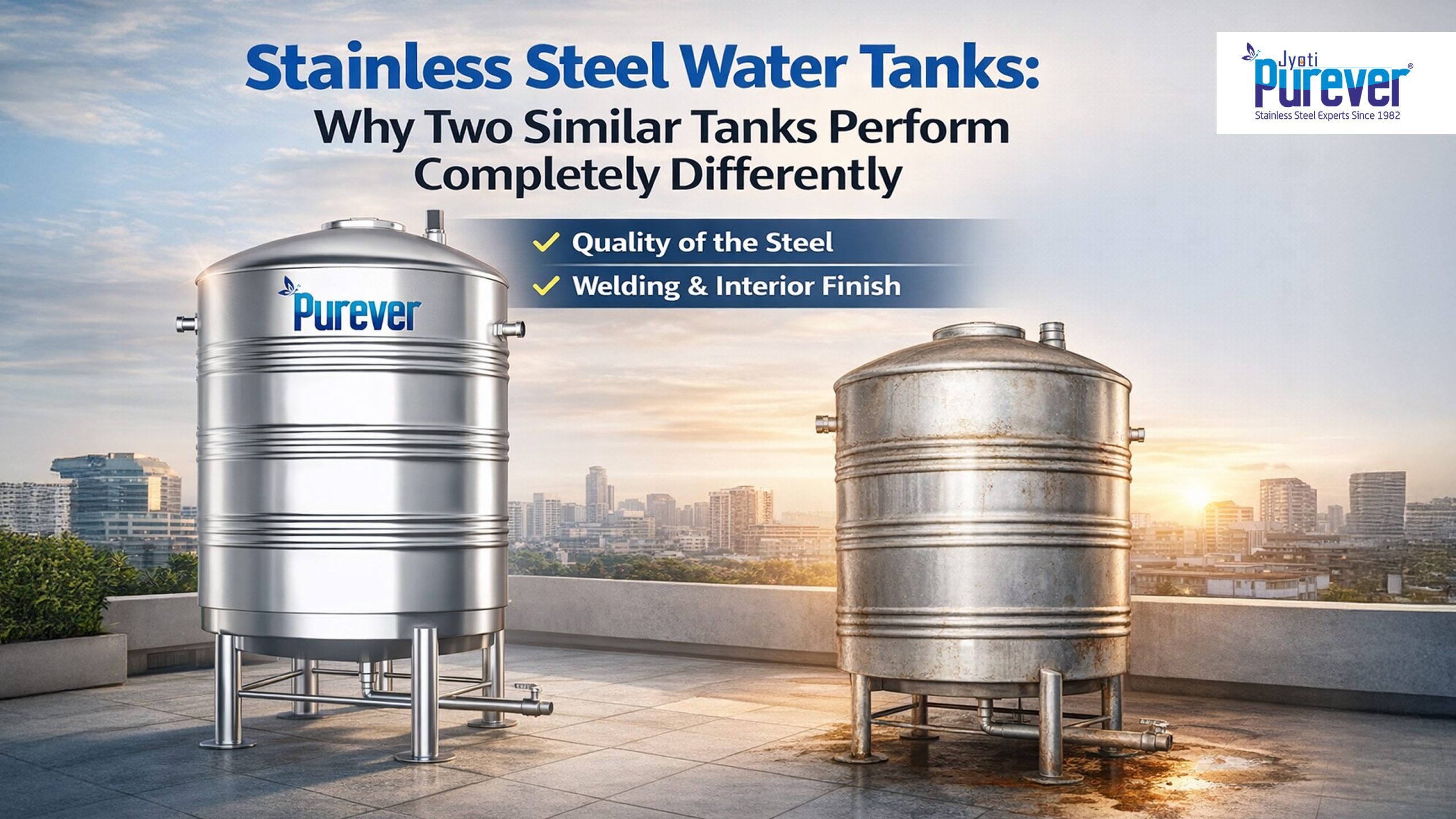 Stainless Steel Water Tanks Why Two Similar Tanks Perform Completely Differently