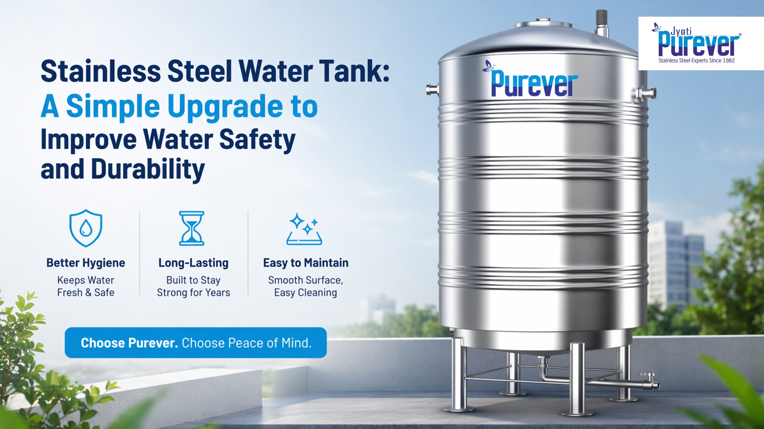 Stainless Steel Water Tank A Simple Upgrade to Improve Water Safety and Durability