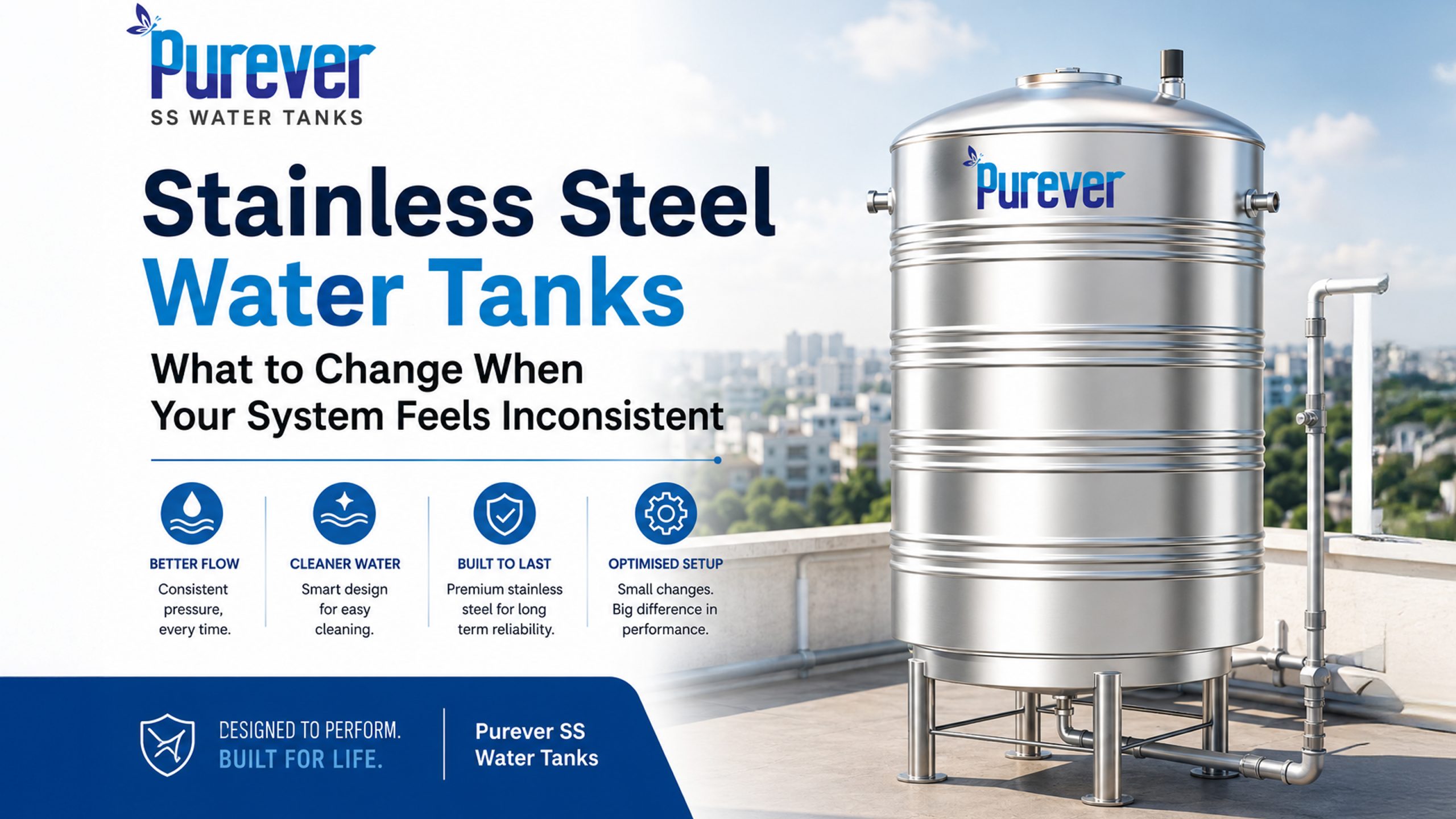Stainless Steel Water Tanks What to Change When Your System Feels Inconsistent