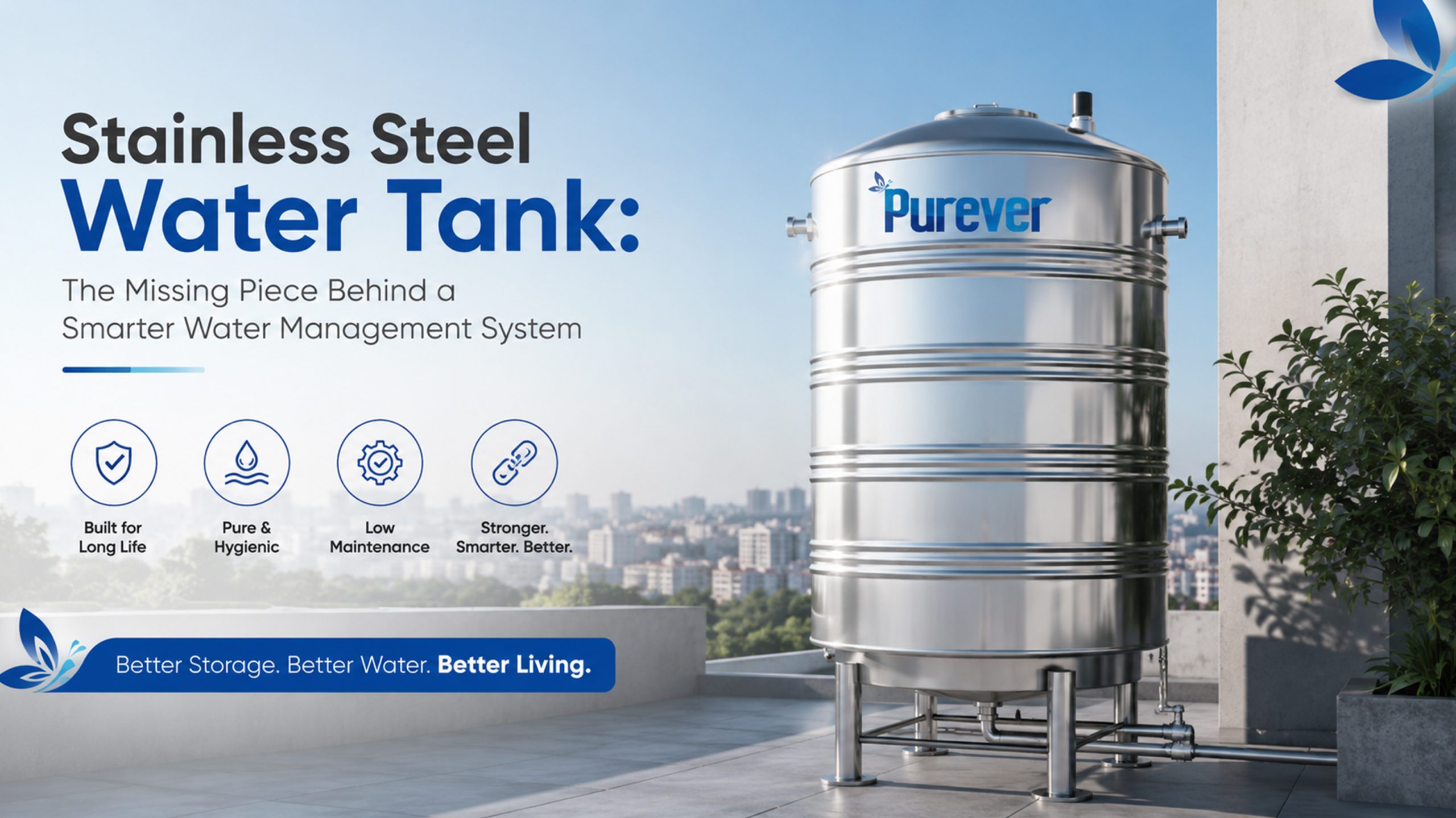 Stainless Steel Water Tank The Missing Piece Behind a Smarter Water Management System