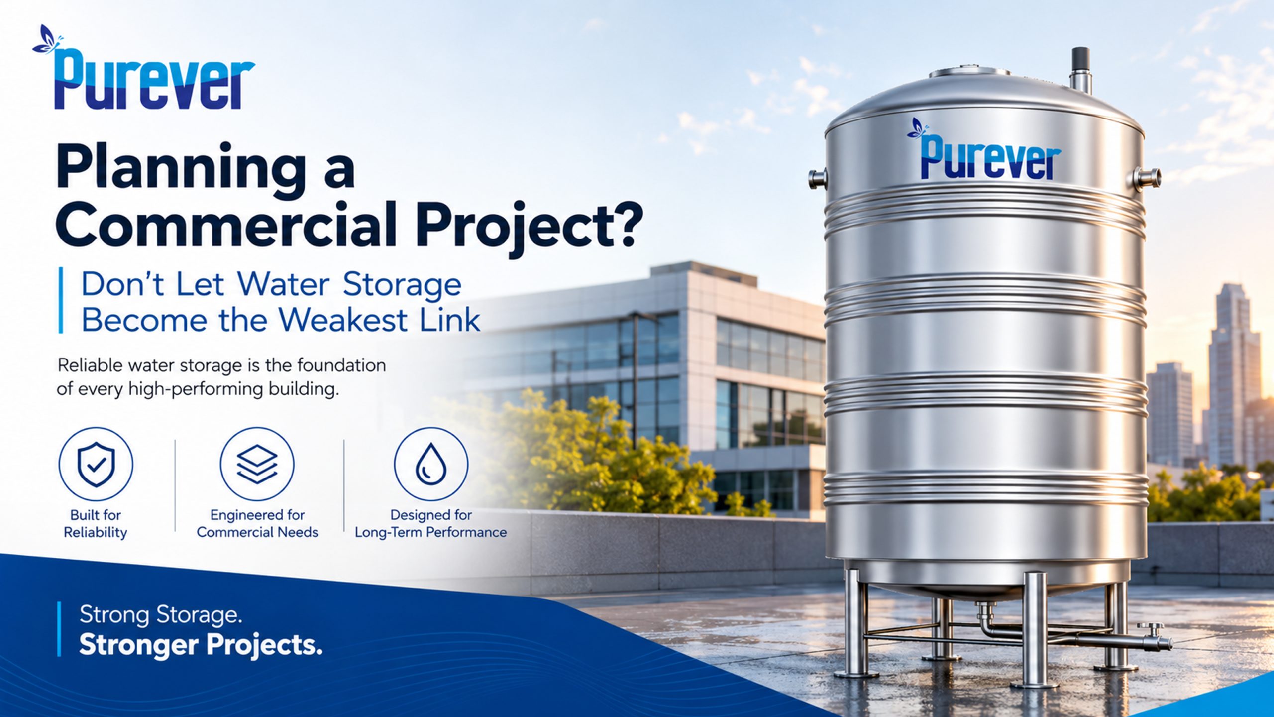 Planning a Commercial Project Don’t Let Water Storage Become the Weakest Link