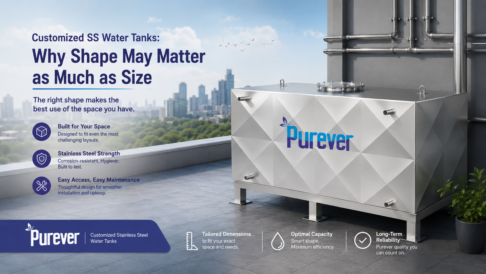 Customized SS Water Tanks Why Shape May Matter as Much as Size